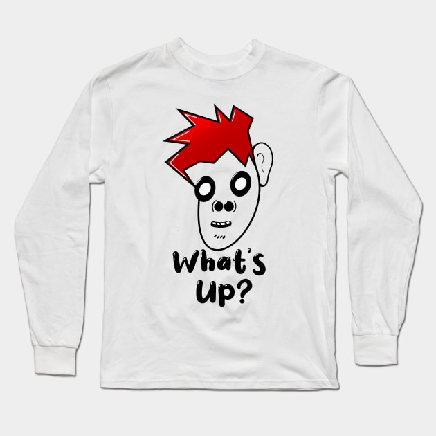 What's up Long Sleeve T-Shirt by Bluzzkar